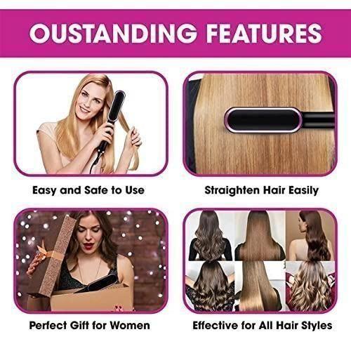 🔥Professional Electric Hair Straightener Comb Brush🔥 (4.9 ⭐⭐⭐⭐⭐ 88,519 REVIEWS)