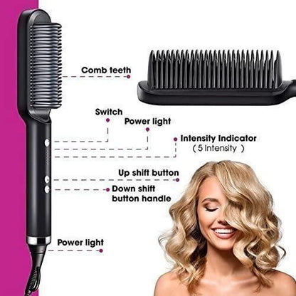 🔥Professional Electric Hair Straightener Comb Brush🔥 (4.9 ⭐⭐⭐⭐⭐ 88,519 REVIEWS)